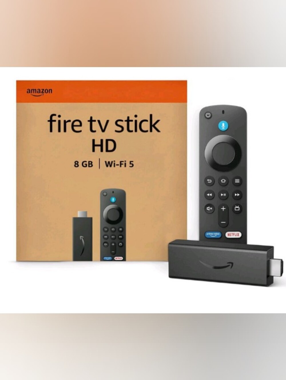 Amazon Fire TV Stick HD — Black Streaming Player